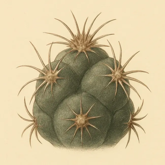 Acanthocalycium – Botanische Detailillustration