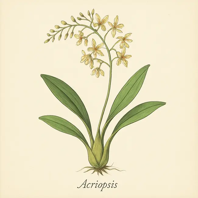 Acriopsis Illustration