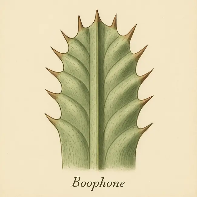 Boophone – Botanische Detailillustration