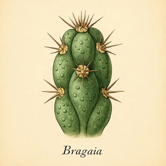 Bragaia – Botanische Detailillustration