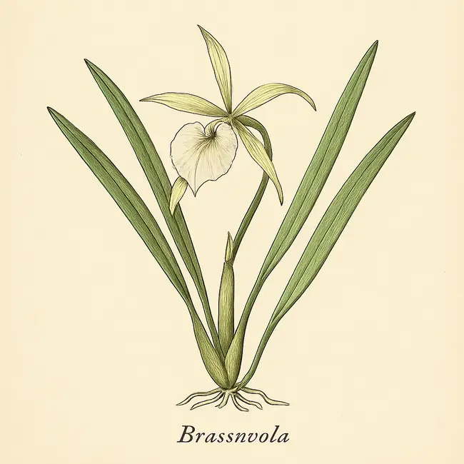 Brassavola Illustration