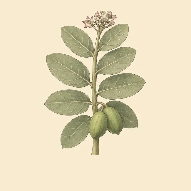 Calotropis Illustration
