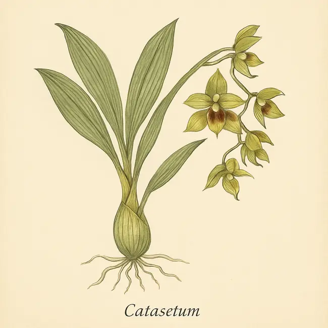 Catasetum Illustration