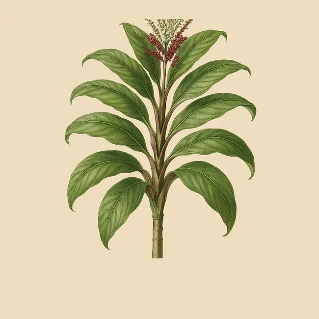 Cordyline Illustration
