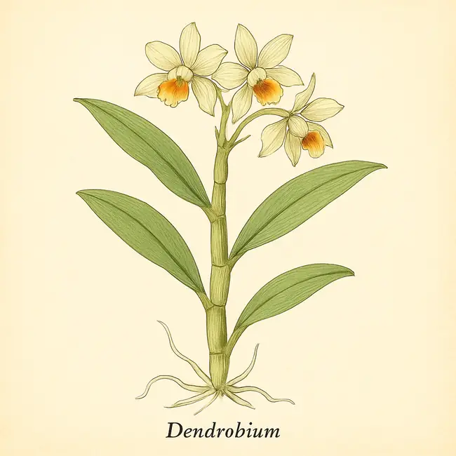 Dendrobium Illustration