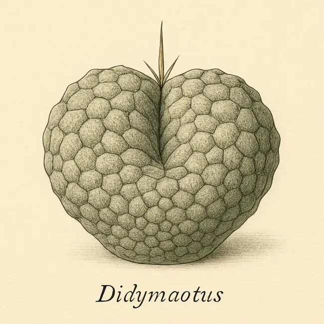 Didymaotus – Botanische Detailillustration