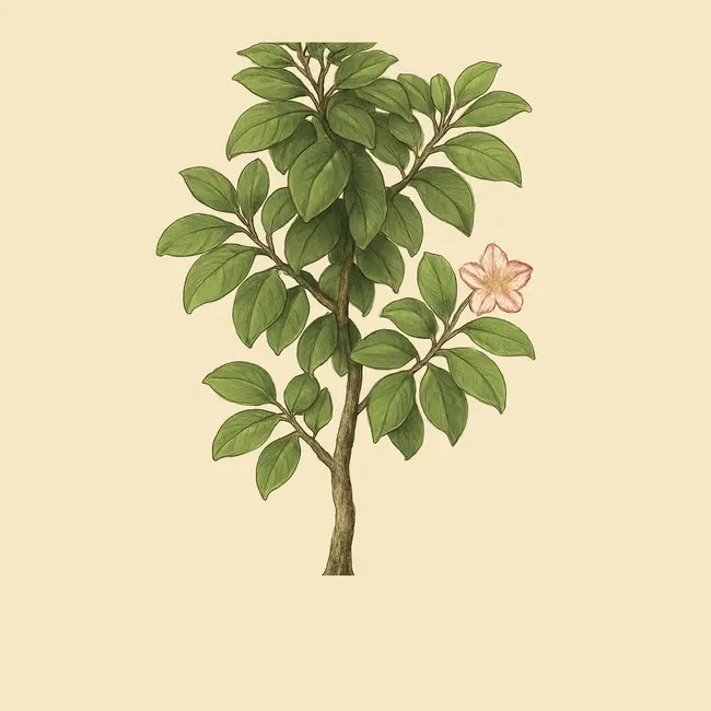 Finlaysonia – Botanische Illustration des Habitus