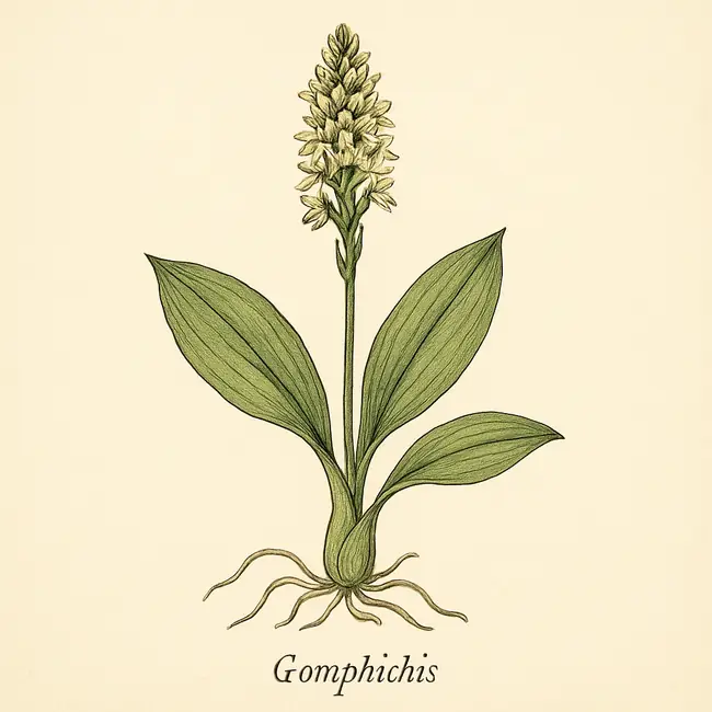 Gomphichis Illustration