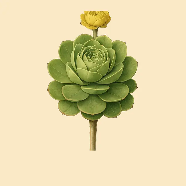 Greenovia Illustration