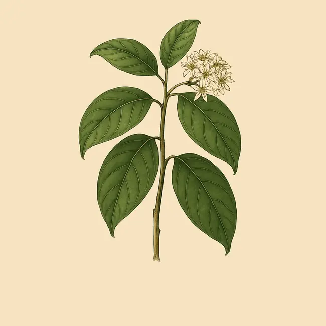 Leichhardtia – Botanische Illustration des Habitus