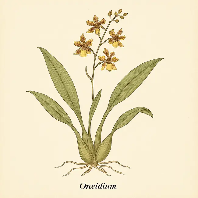Oncidium Illustration