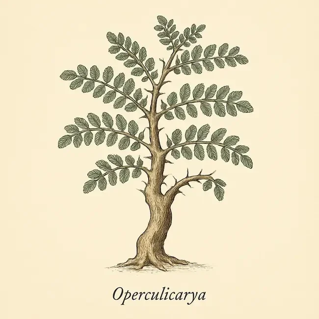 Operculicarya Illustration