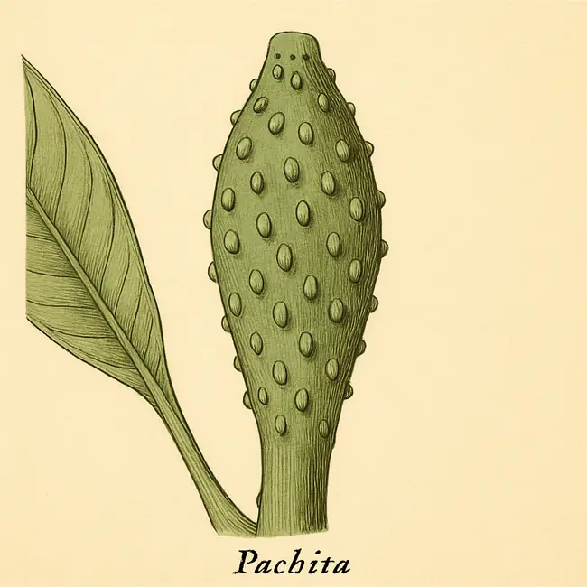 Pachira – Botanische Detailillustration