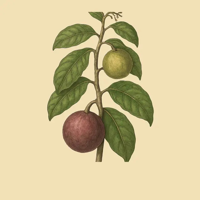 Parahancornia Illustration