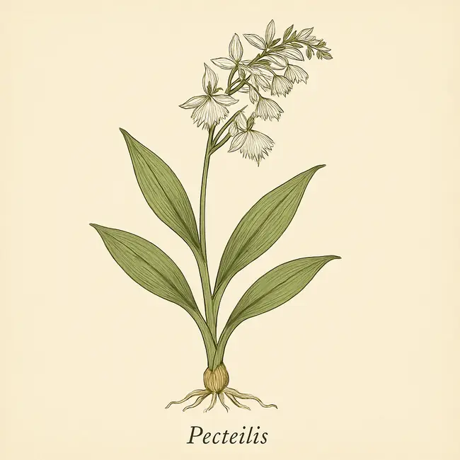 Pecteilis Illustration