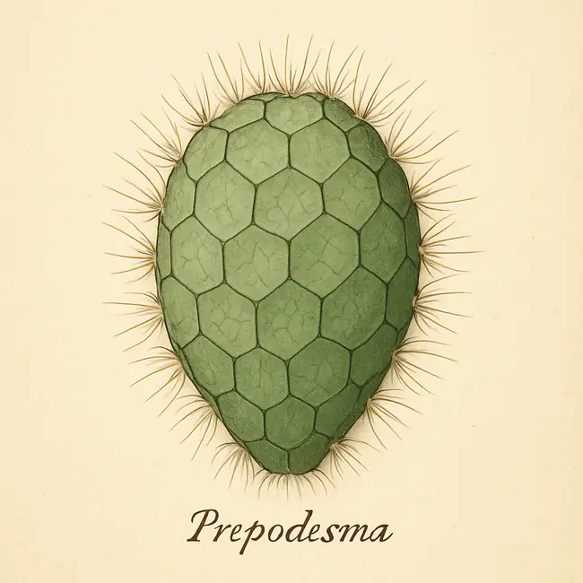 Prepodesma – Botanische Detailillustration