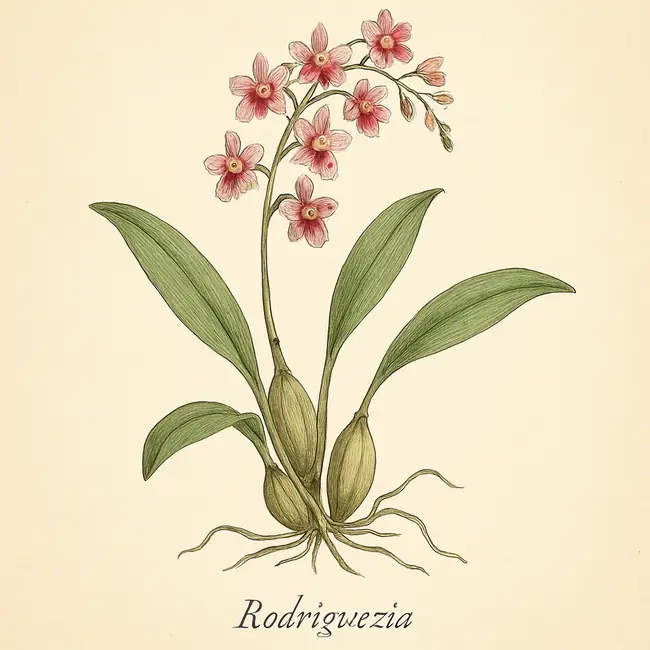Rodriguezia Illustration