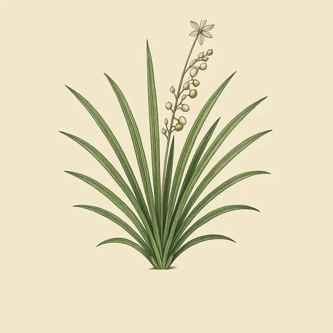 Romnalda – Botanische Illustration des Habitus