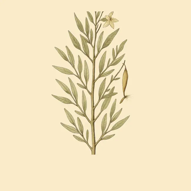 Stigmatorhynchus – Botanische Illustration des Habitus