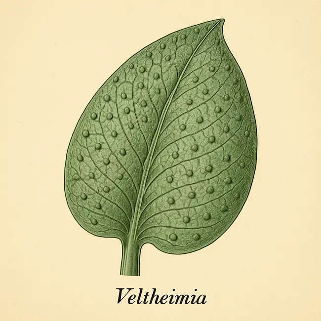 Veltheimia – Botanische Detailillustration